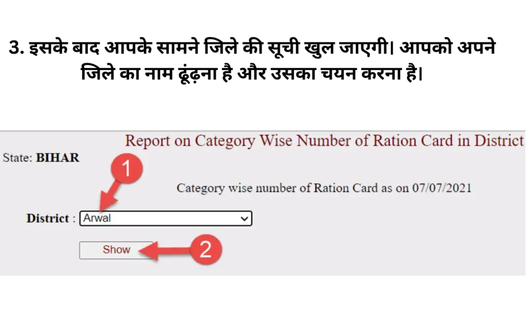 Download Your Village Ration Card